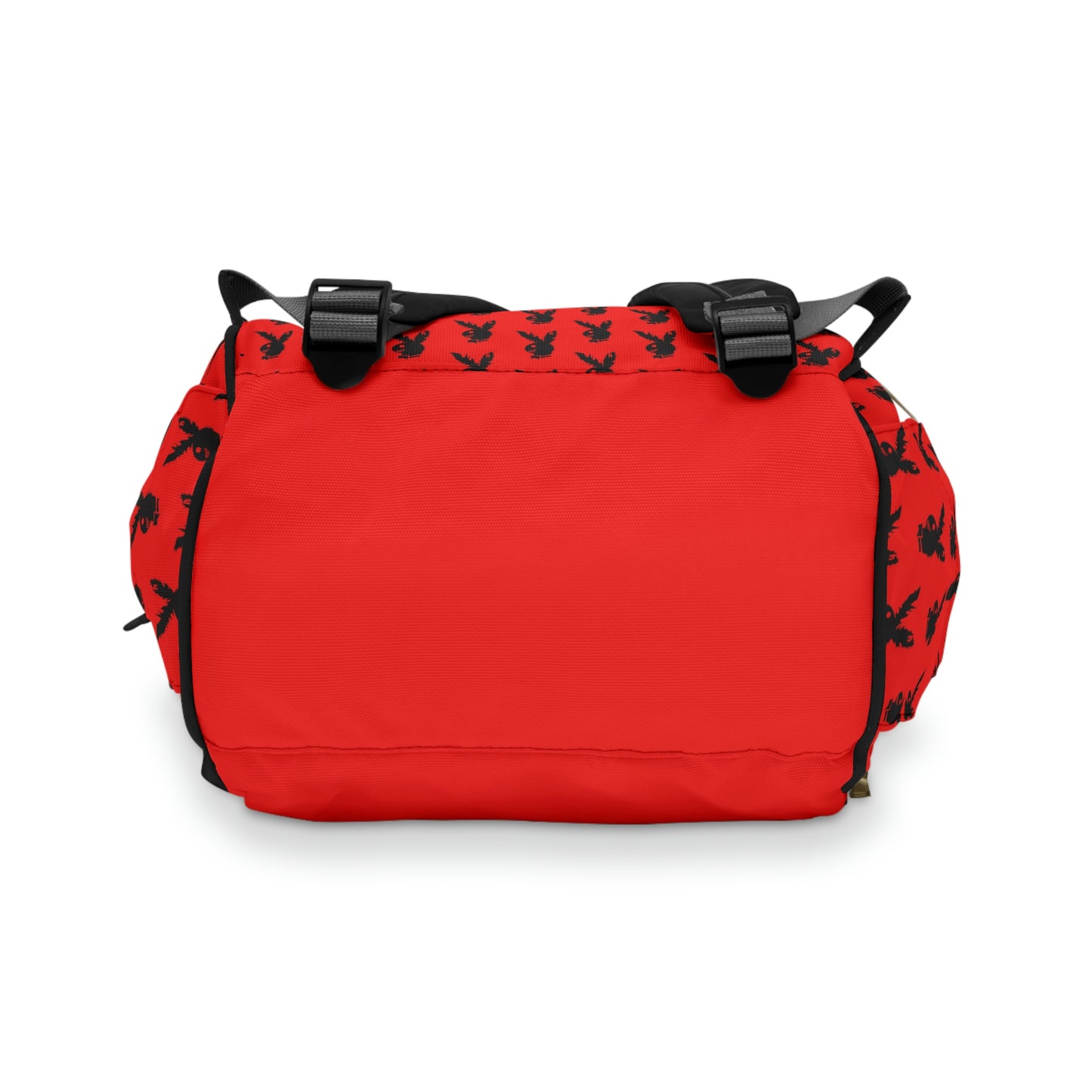 Play Boy Red & Black Multifunctional Backpack