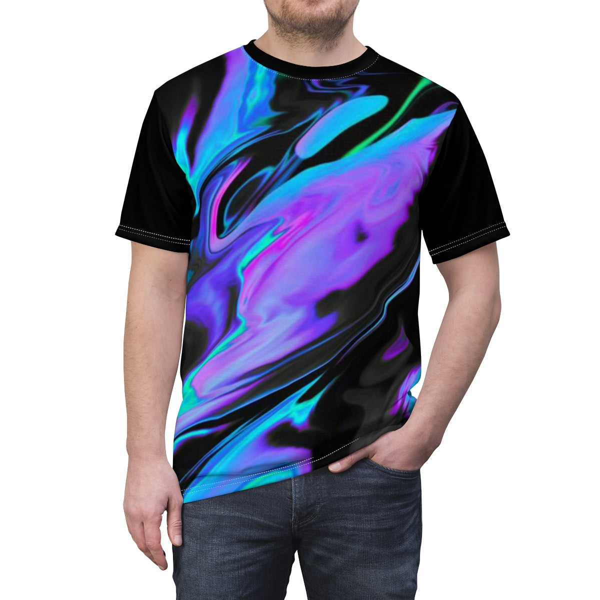 Trippy Cut & Sew Tee