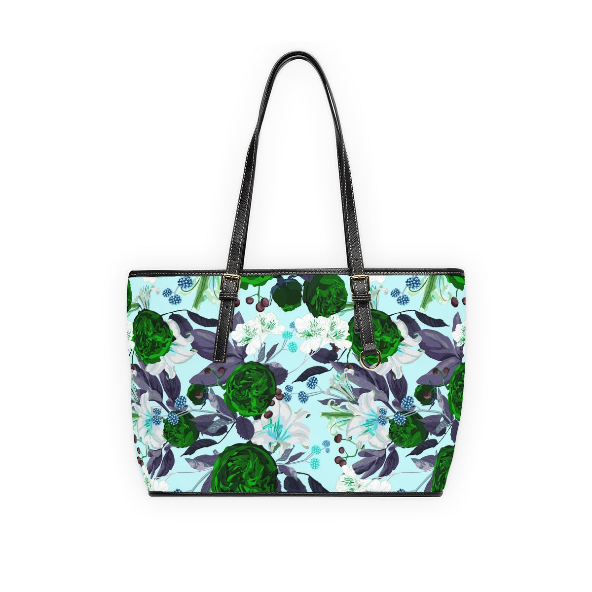 Cris'Sai's Pretty Little Flowers PU Leather Shoulder Bag