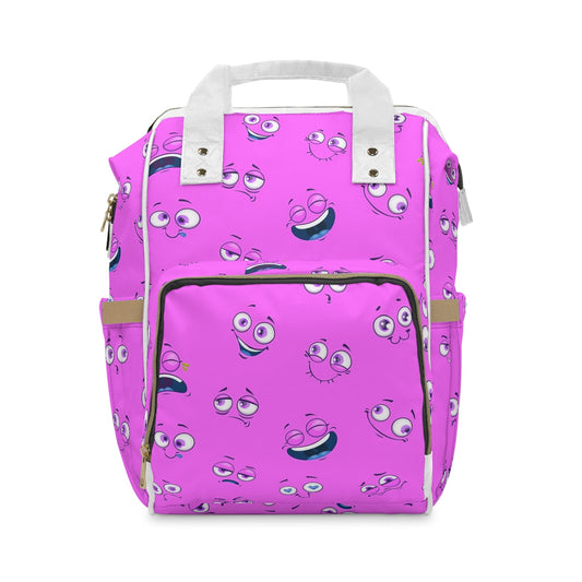 Funny Cartoons Emotions Multifunctional Backpack