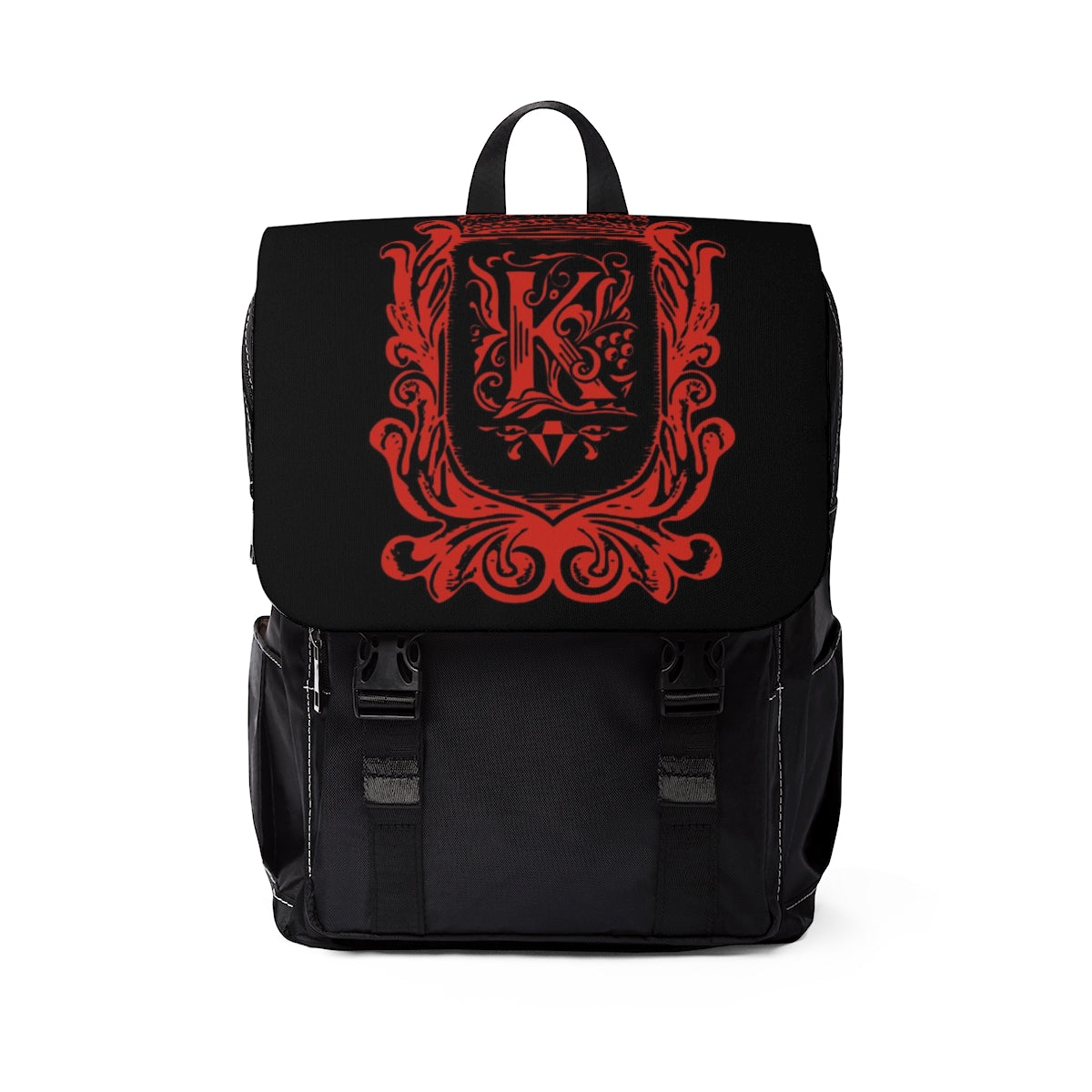 King Me Unisex Casual Shoulder Backpack