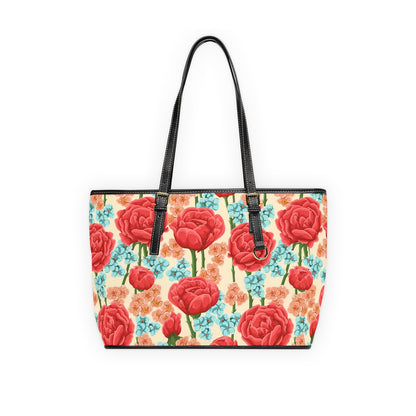 Beautiful Roses PU Leather Shoulder Bag