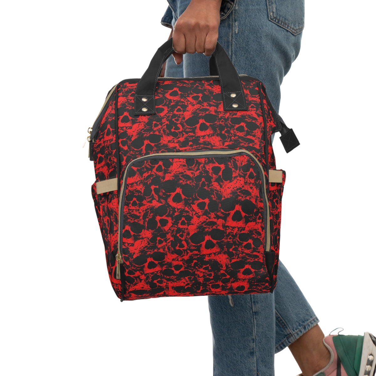 Red Skull Gang Multifunctional Backpack