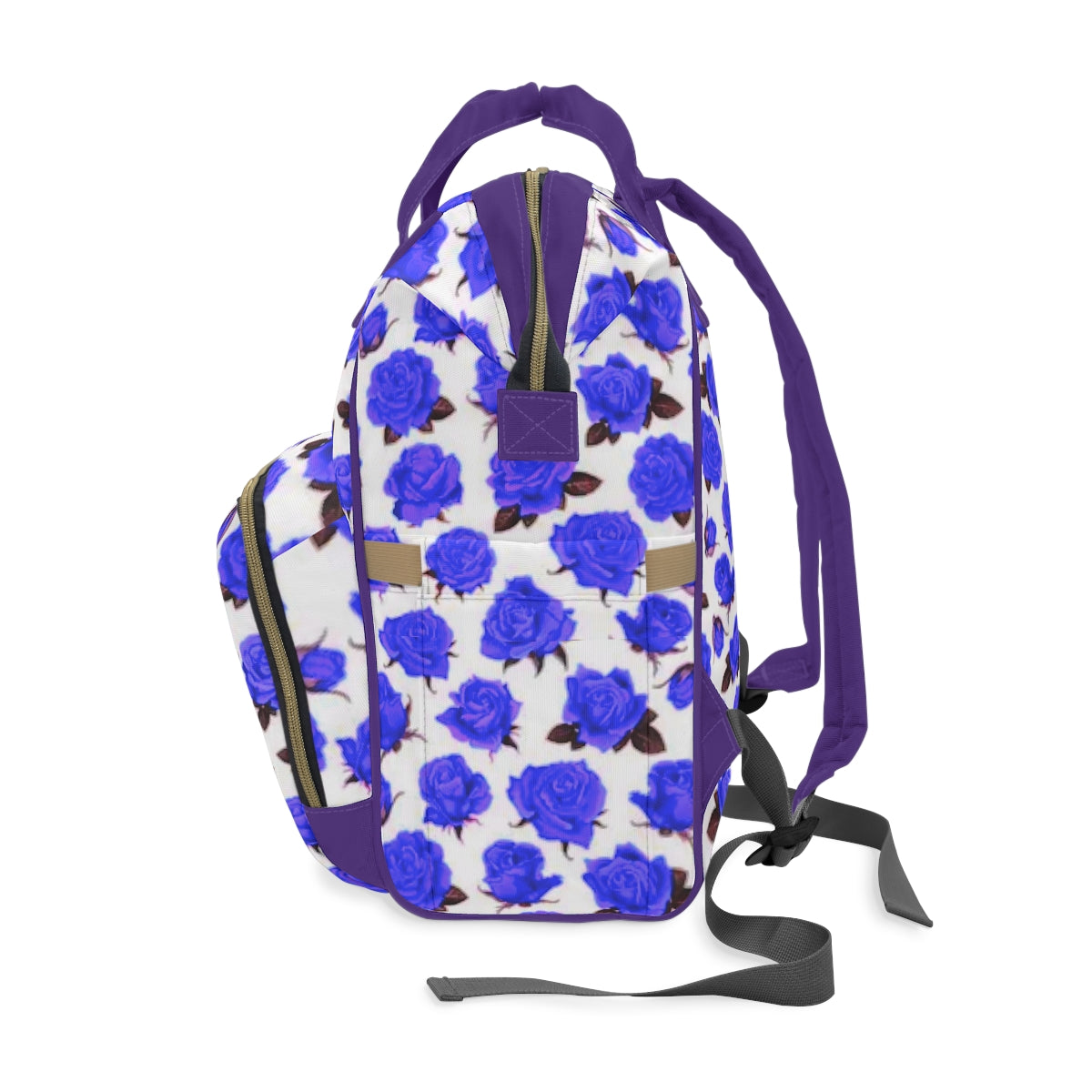 Blue Roses Multifunctional Backpack