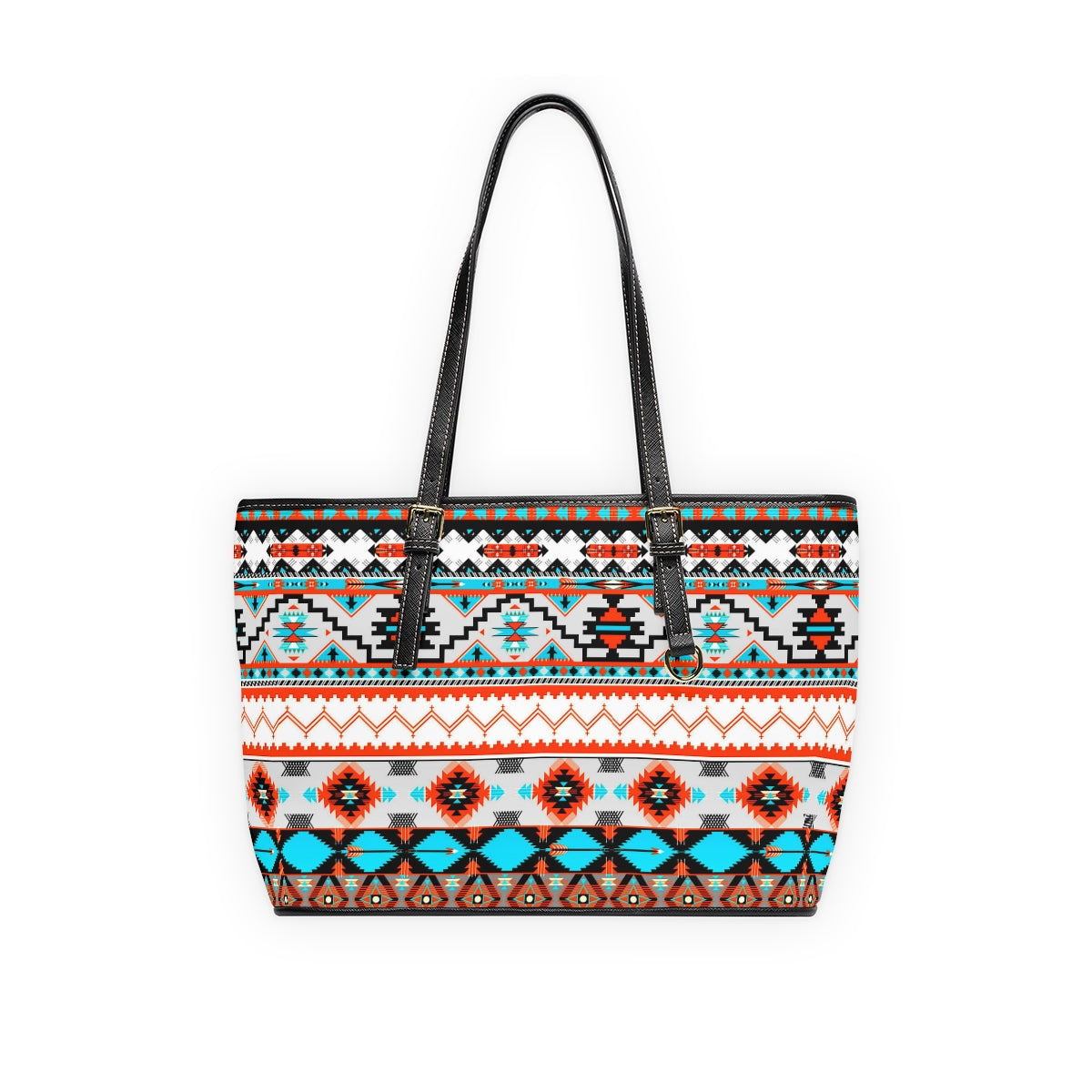 Ethnic Tribal PU Leather Shoulder Bag