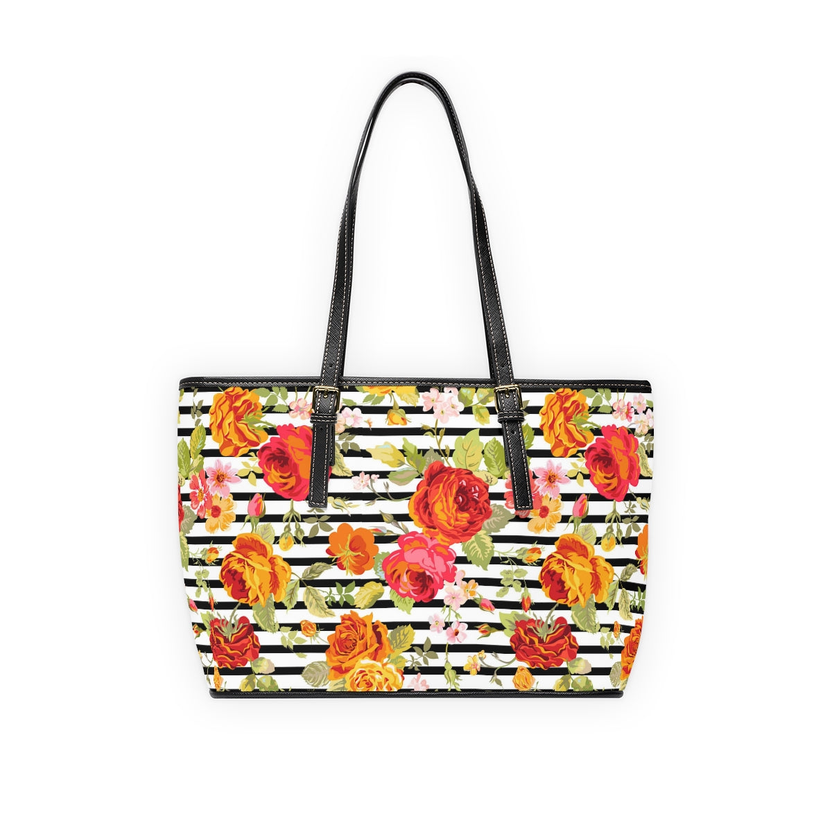 Cris'Sai's Pretty Little Flowers PU Leather Shoulder Bag