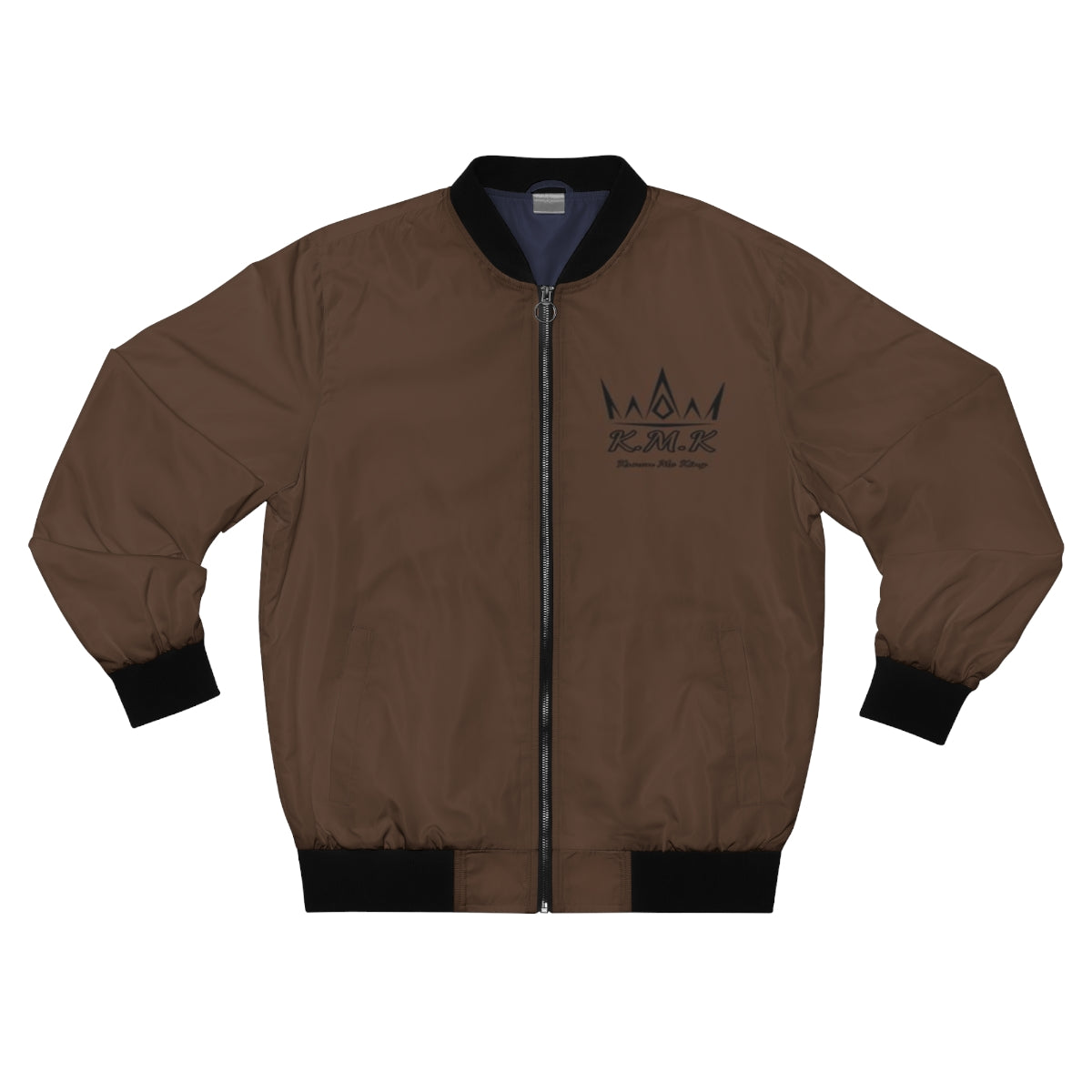 Krown Me king Brown Men's Bomber Jacket