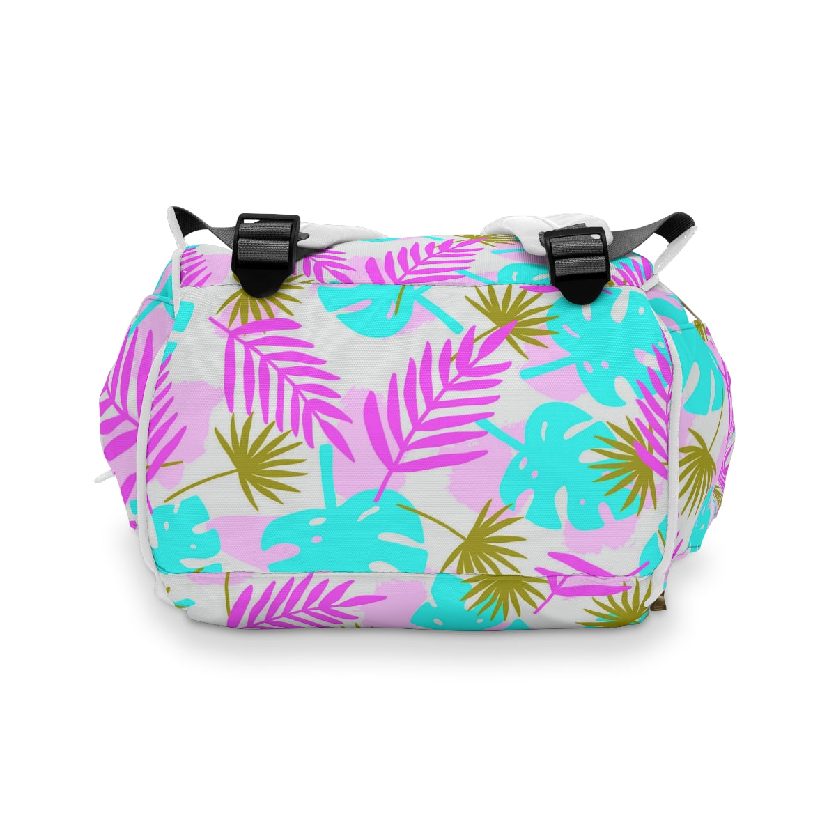 Tropical Leaves Multifunctional Backpack