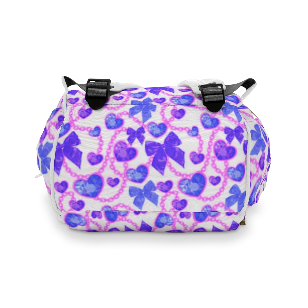 Purple Hearts & Bowes Multifunctional Backpack