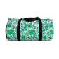 Colorful Floral Duffel Bag