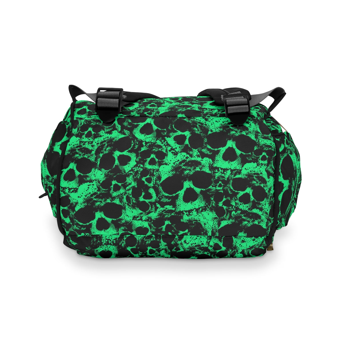 Teal Skull Gang Multifunctional Backpack