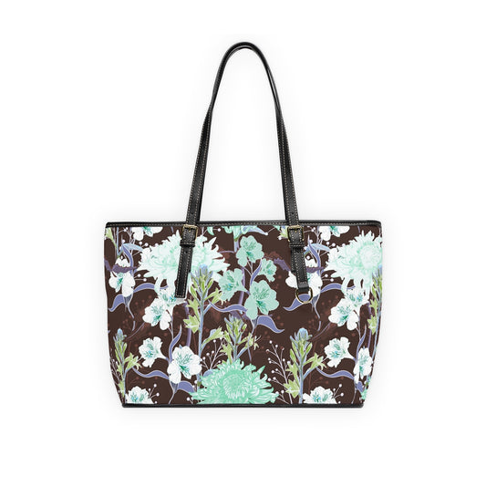 Cris'Sai's Pretty Little Flowers PU Leather Shoulder Bag