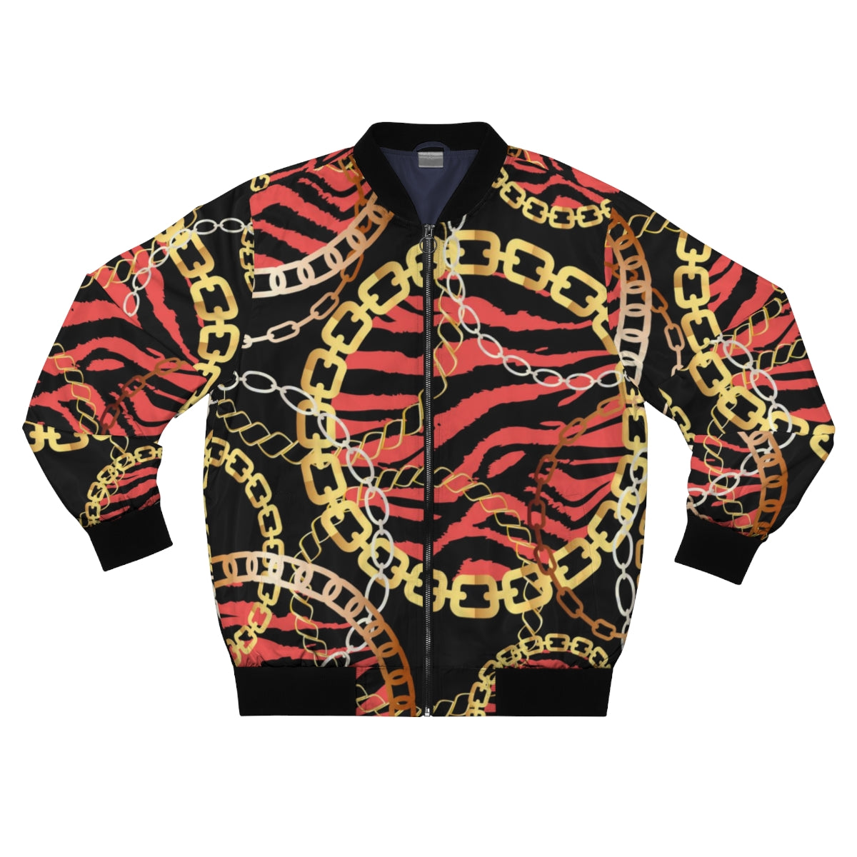 Bellafontes Animal Print Bomber Jacket