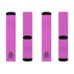 Pink & Teal Lion Shield Crew Socks