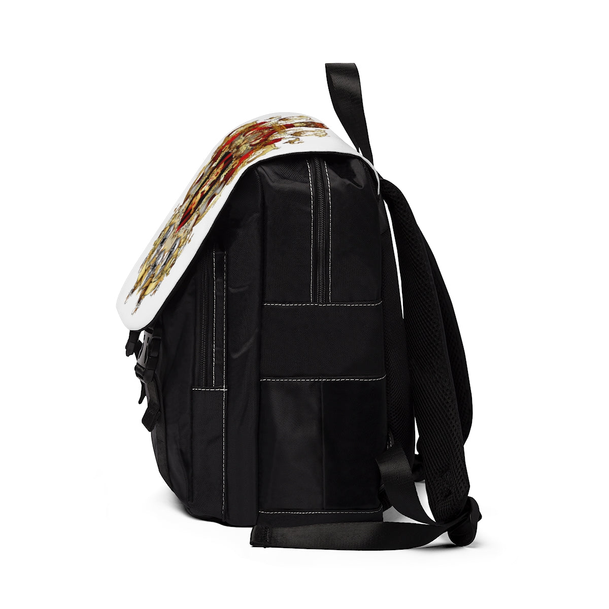 Royalty Made Shield Casual Shoulder Backpack