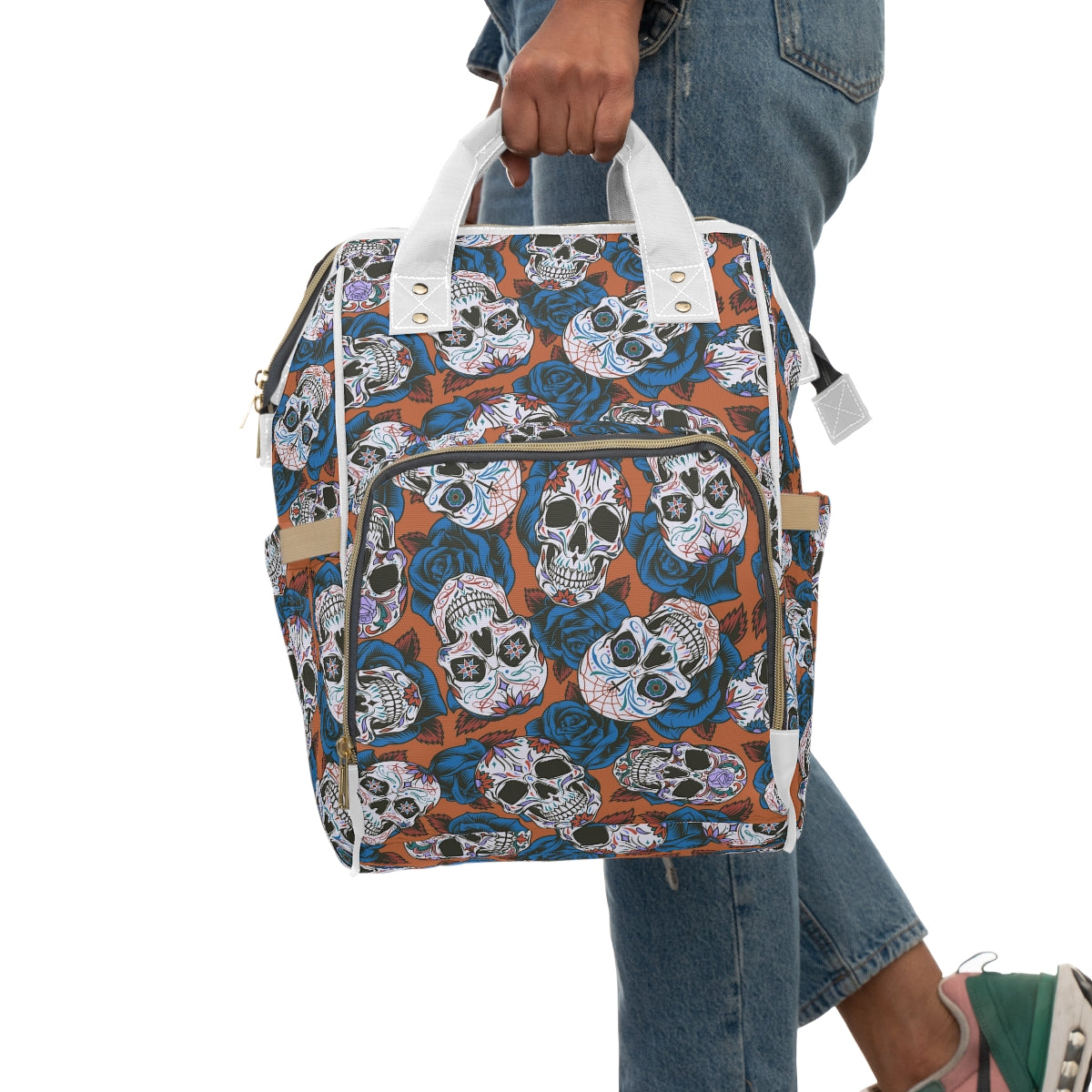 Skulls & Roses Multifunctional Backpack