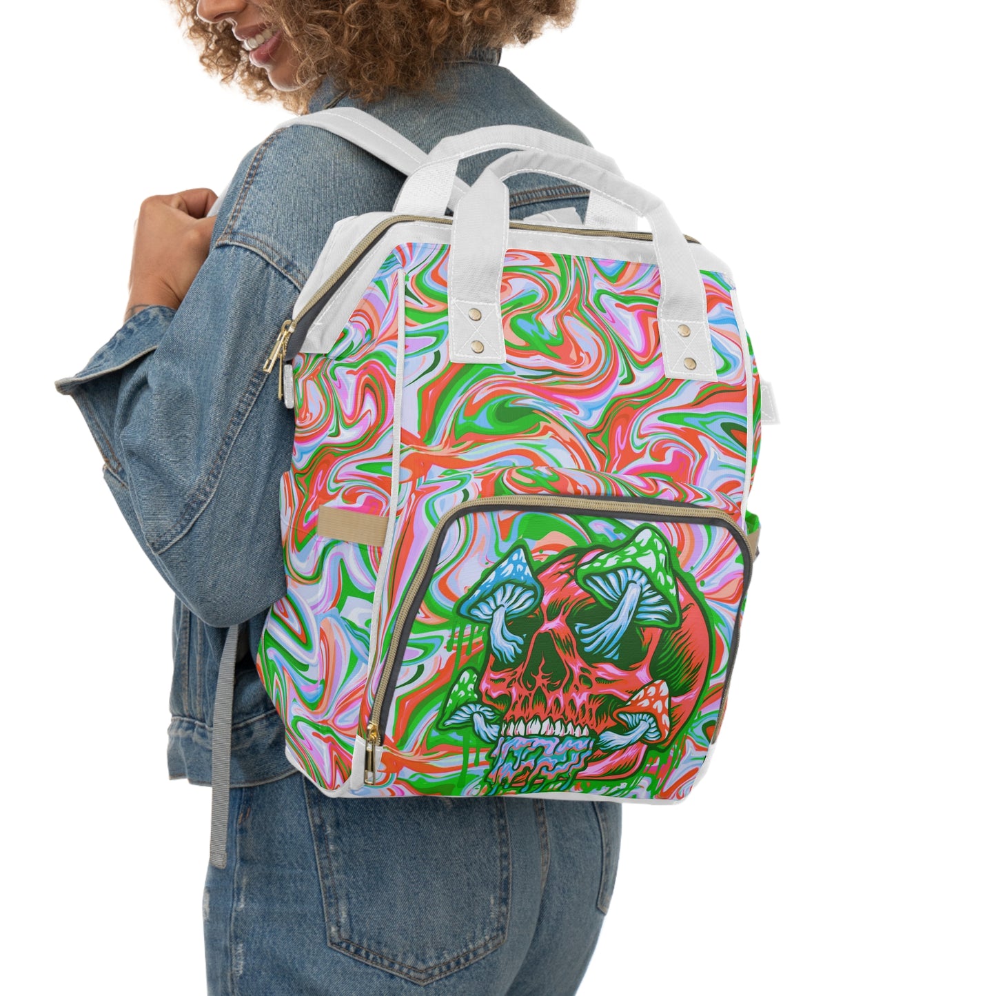 Psychedelic Multifunctional Backpack