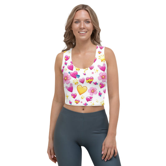 Heart Emoji Crop Top