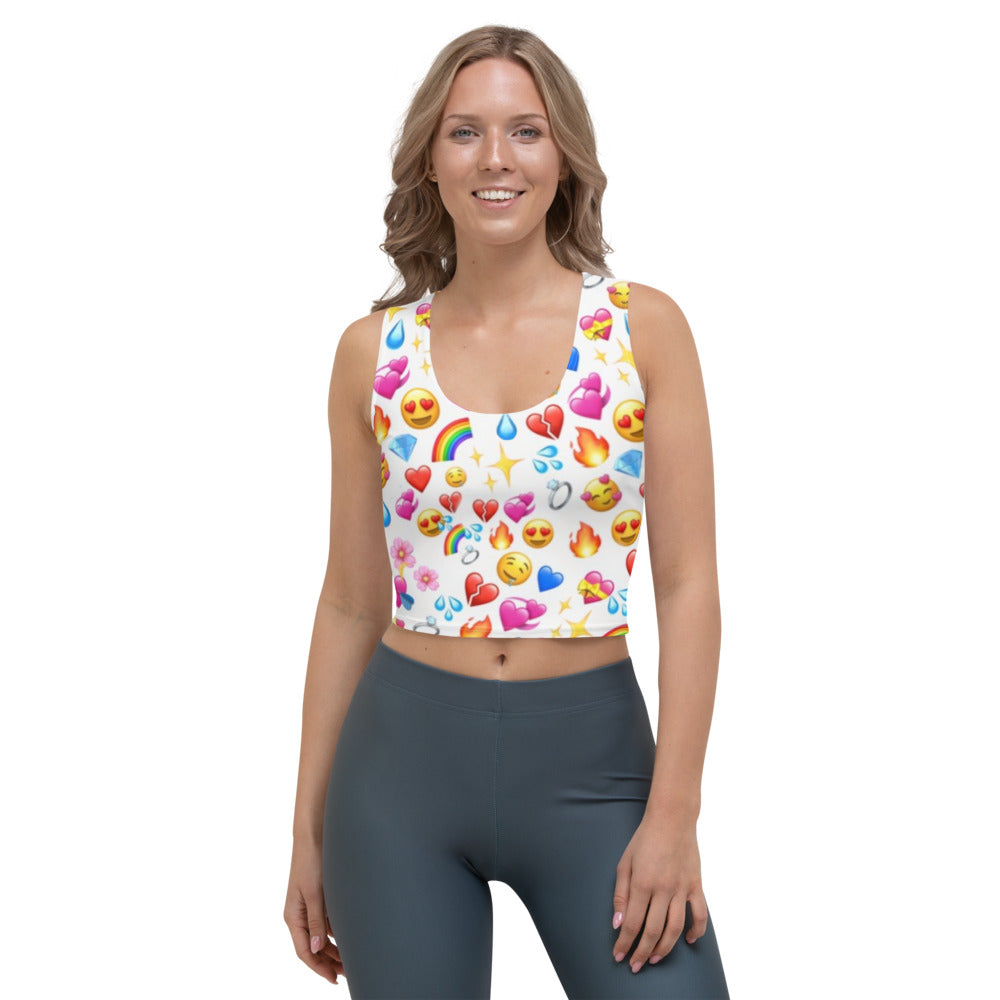 Emoji Crop Top