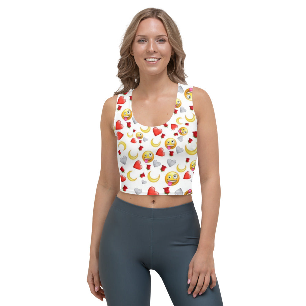 Emoji Crop Top