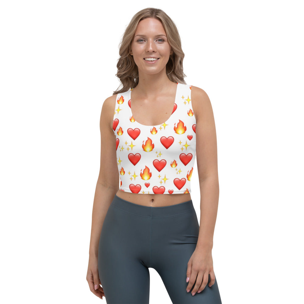 Emoji Crop Top