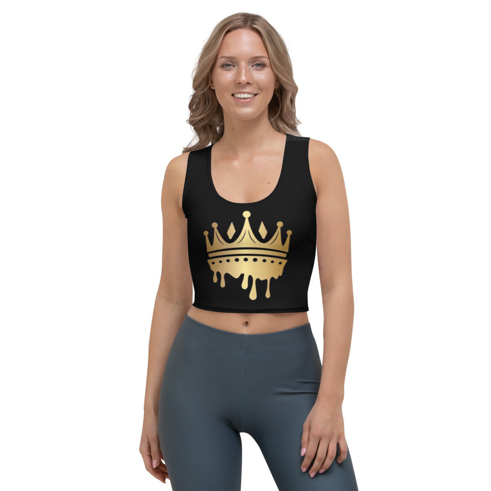 Drippy Crown Crop Top