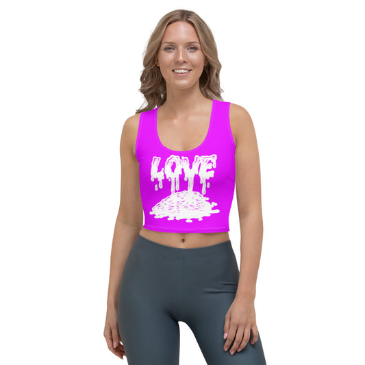 Dripping Love Crop Top