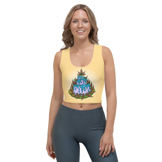 Stoners Only Birthday Cake Crop Top