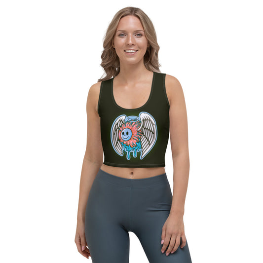 Flying Eyeball Crop Top