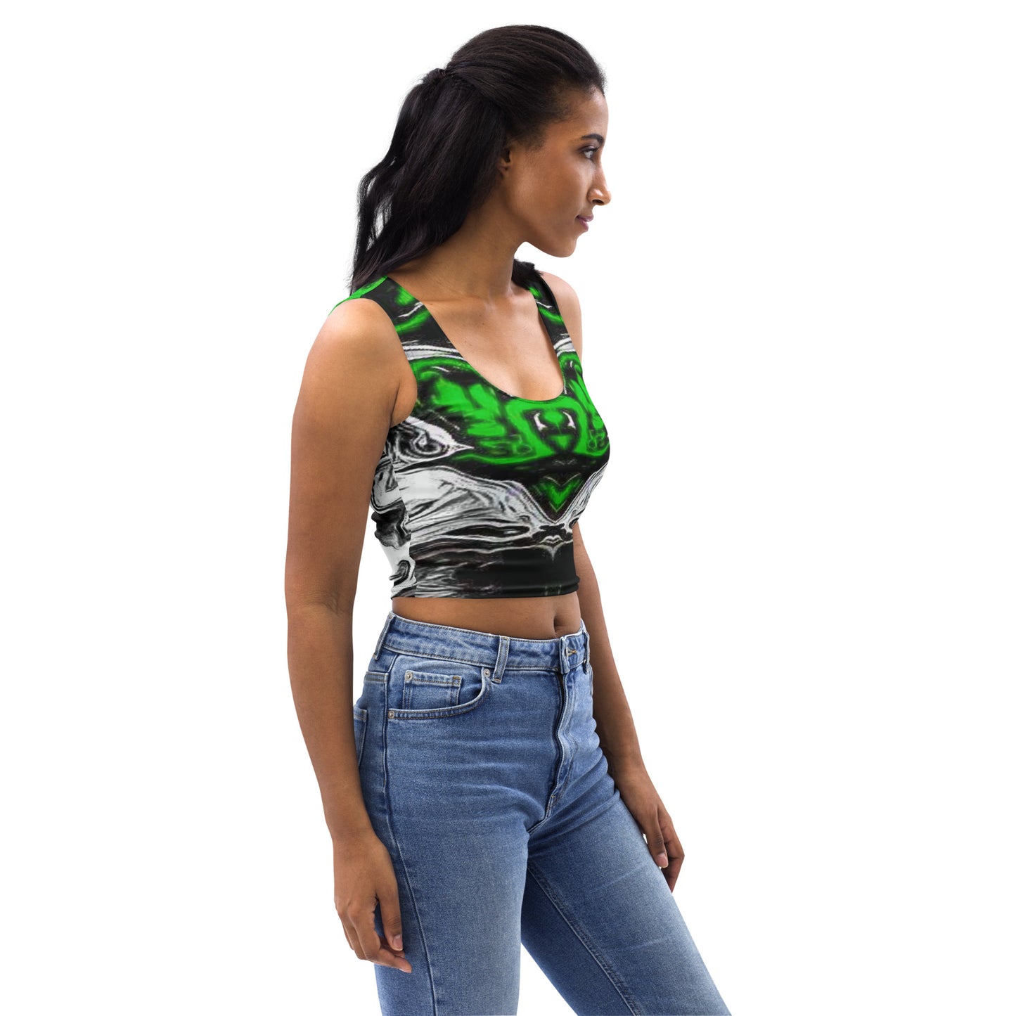 Trippy Vibes Crop Top