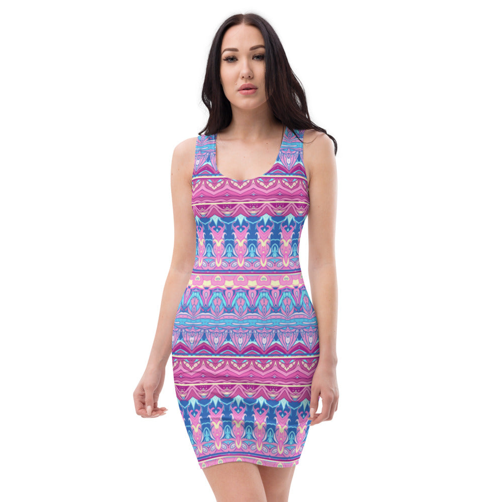 Ethnic Pattern Dress