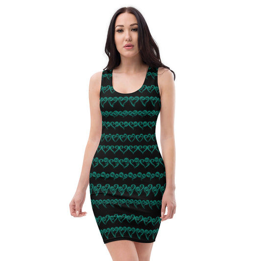 Swirly Hearst Dress