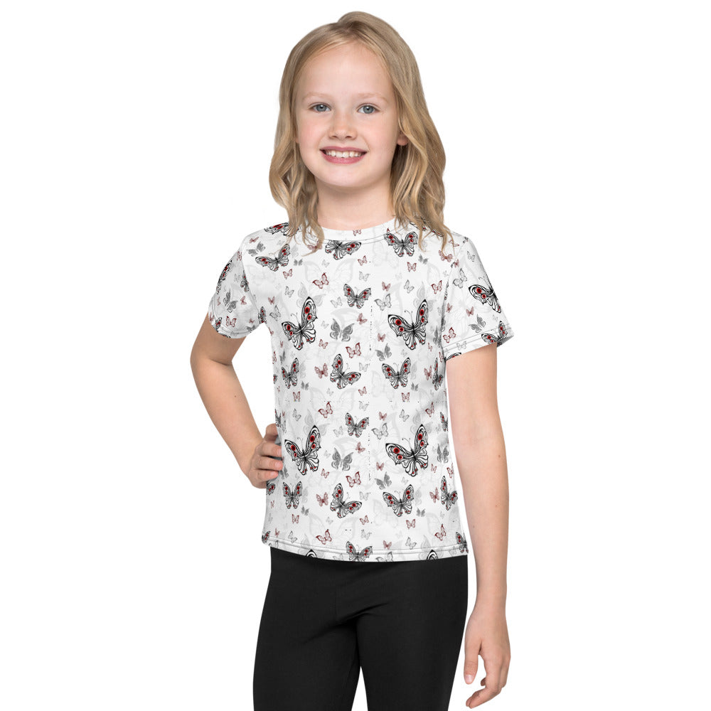 Cute Butterfly Kids T-shirt