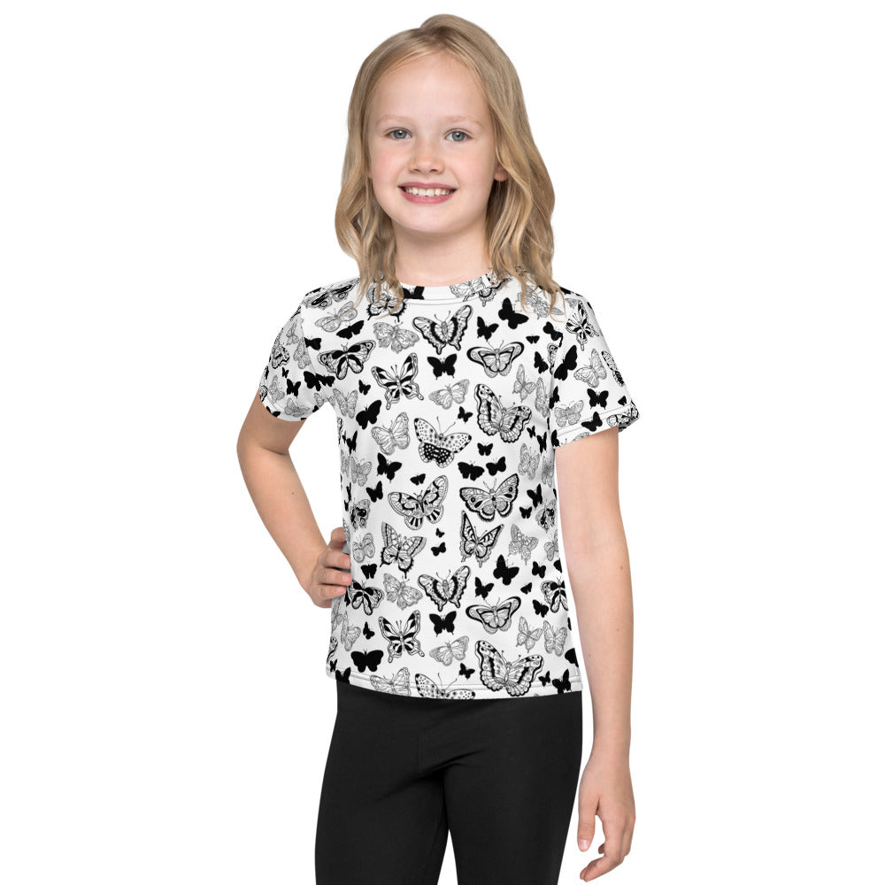 Cute Butterfly Kids T-shirt