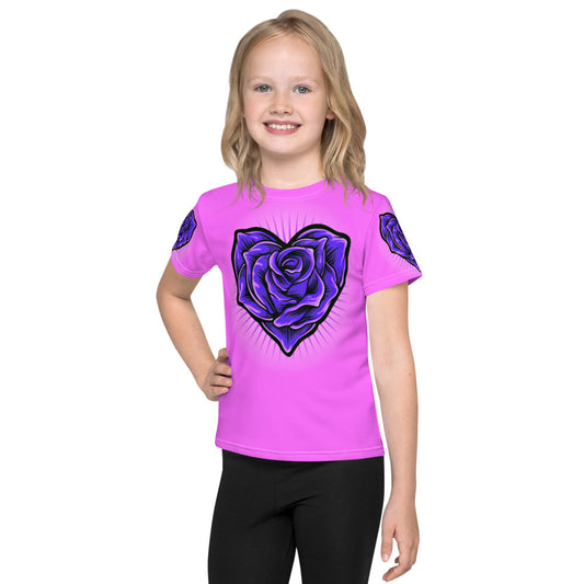 Beautiful Blooming Roses Kids T-shirt