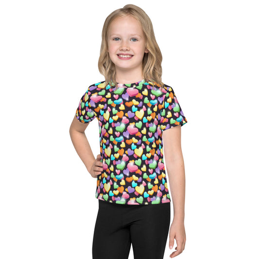 Candy Hearts Kid's T-shirt