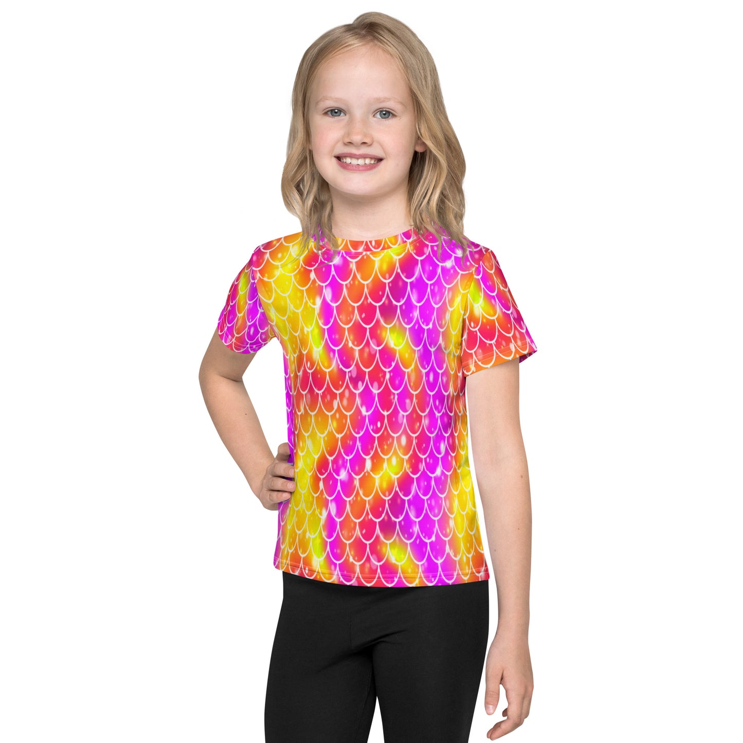 Kids Mermaid Scales t-shirt