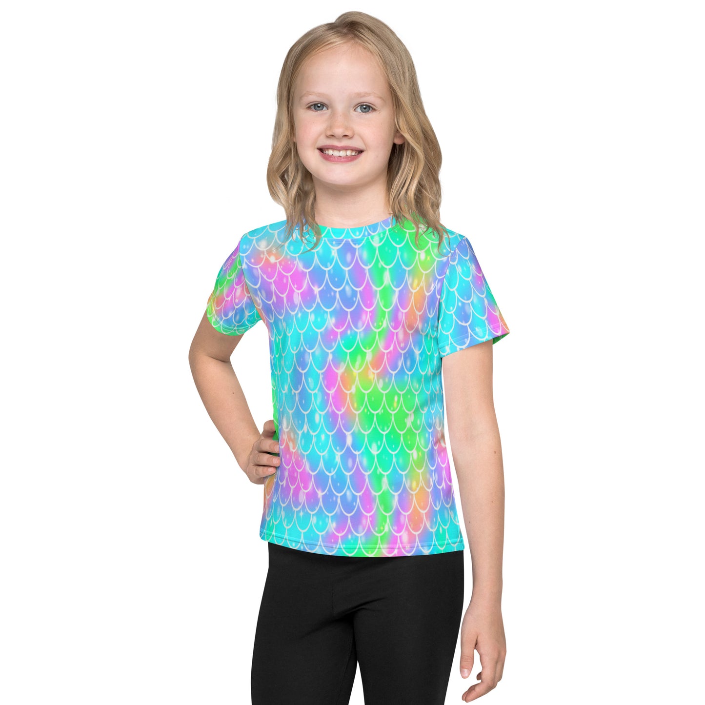 Kids Mermaid Scales t-shirt