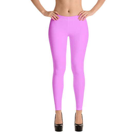 Light Pink Excuses Don't Burn Calories Leggings