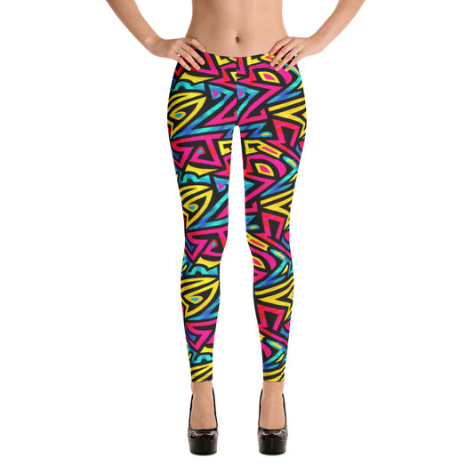 Graffiti Style Leggings