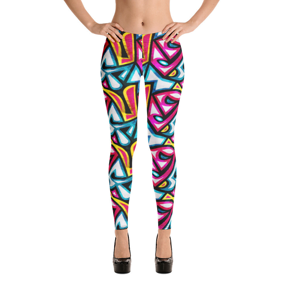 Graffiti Style Leggings