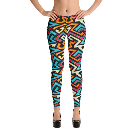 Graffiti Style Leggings