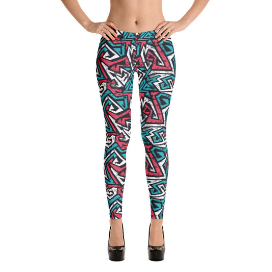 Graffiti Style Leggings