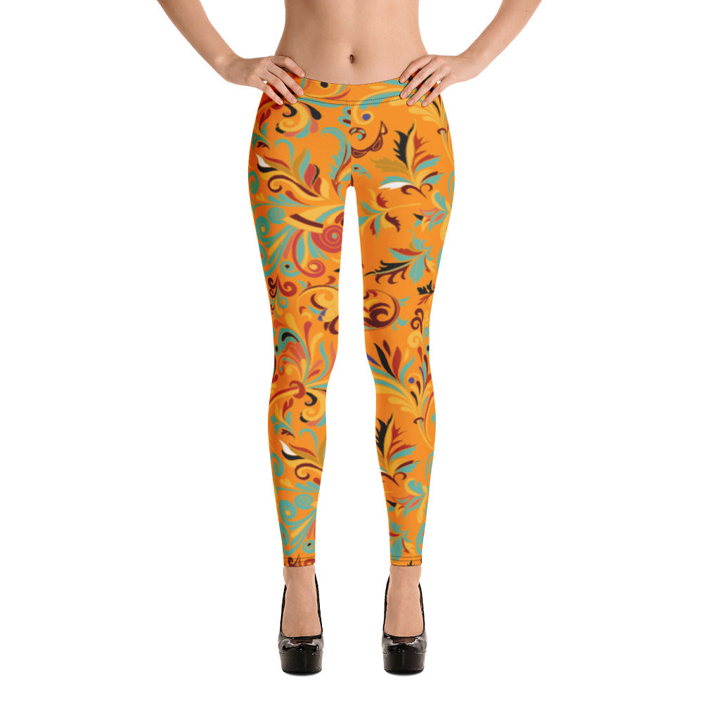 Royal Flowers Leggings