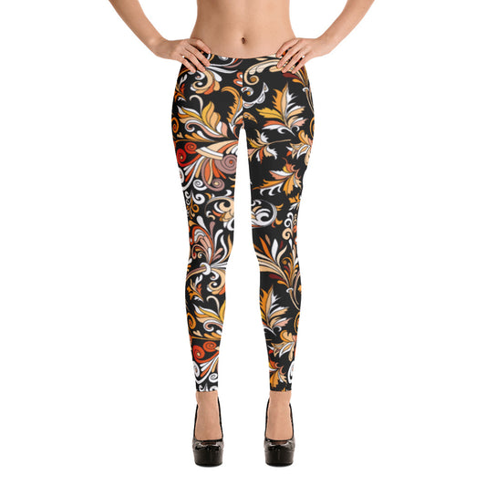 Royal Flowers Leggings