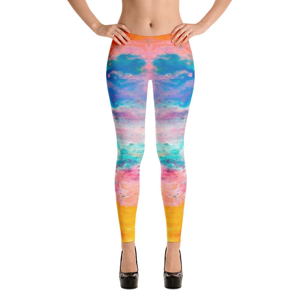 Work Of Art Colorful Leggings