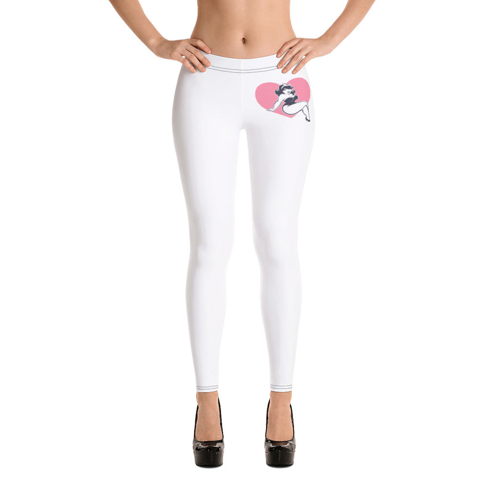 Happy Pinup Girl Leggings