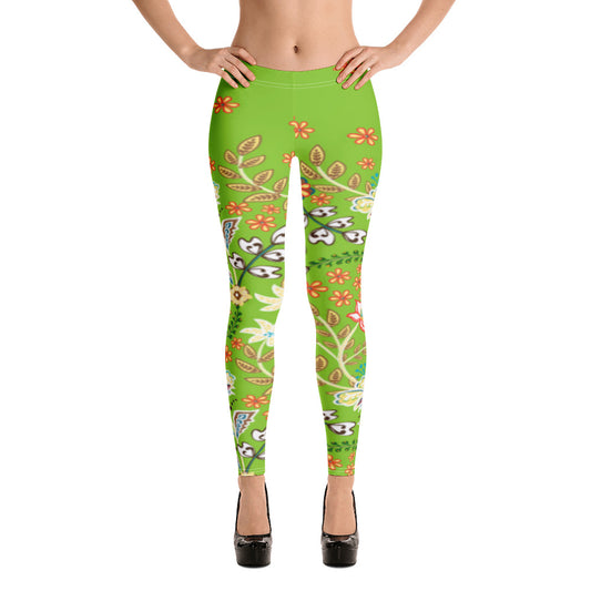 Cris'Sai's Pretty Little Flowers Leggings