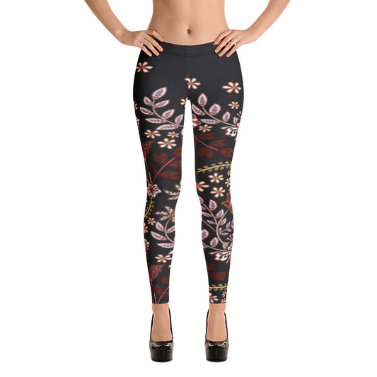 Cris'Sai's Pretty Little Flowers Leggings