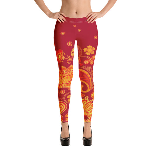 Cris'Sai's Pretty Little Flowers Leggings